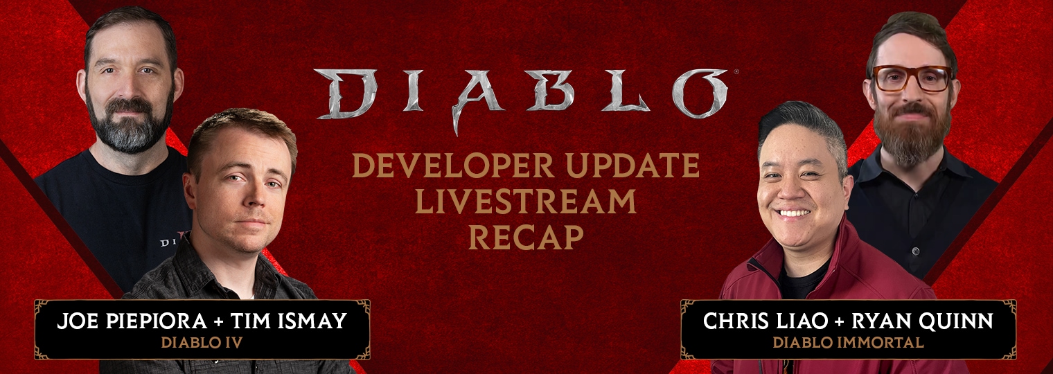 Revivez la diffusion en direct de l’équipe de développement de Diablo