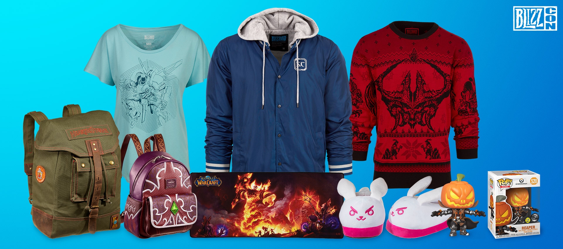 Началась распродажа BlizzCon 2019 All-Access в Gear Store