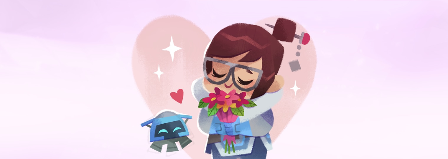 Cheers, love! The Overwatch Valentine’s Day special is here!