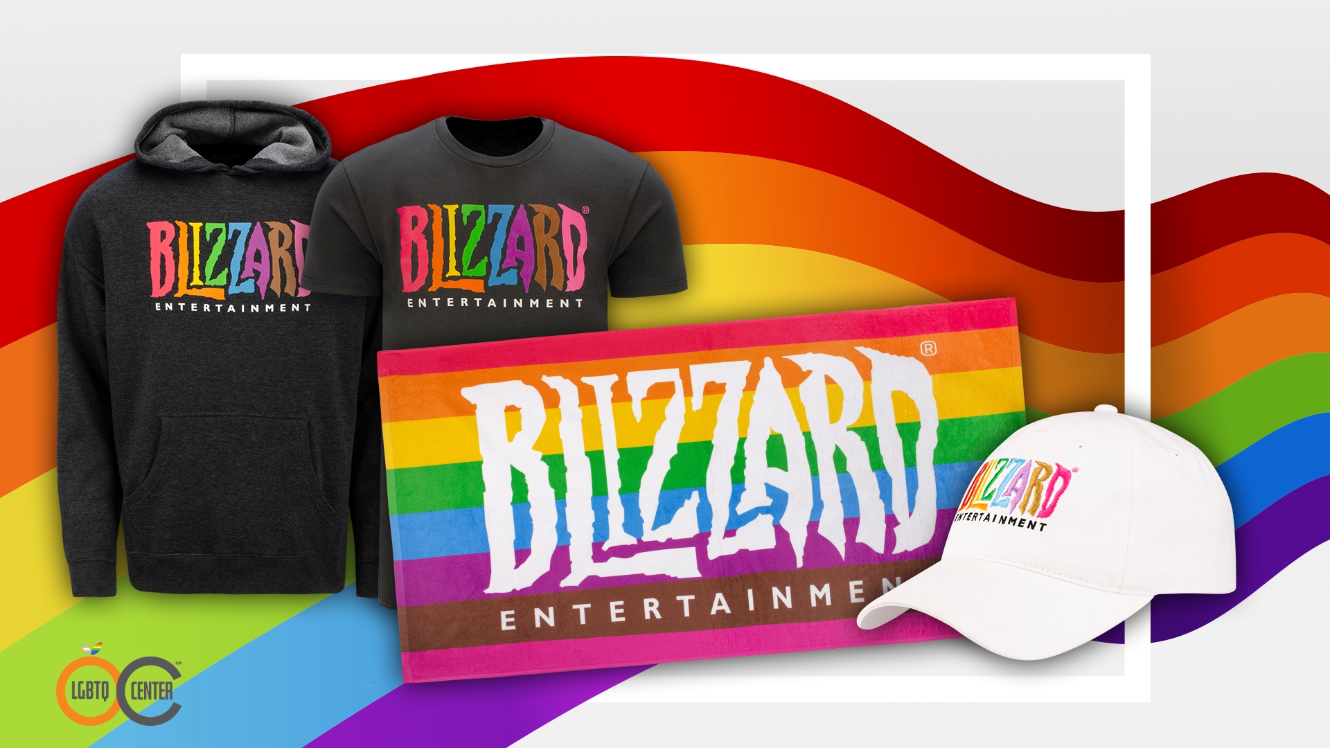 La Red de Empleados LGBTQ+ de Blizzard lanza la colección del Orgullo y presenta una nueva colaboración con el Centro LGBTQ de OC