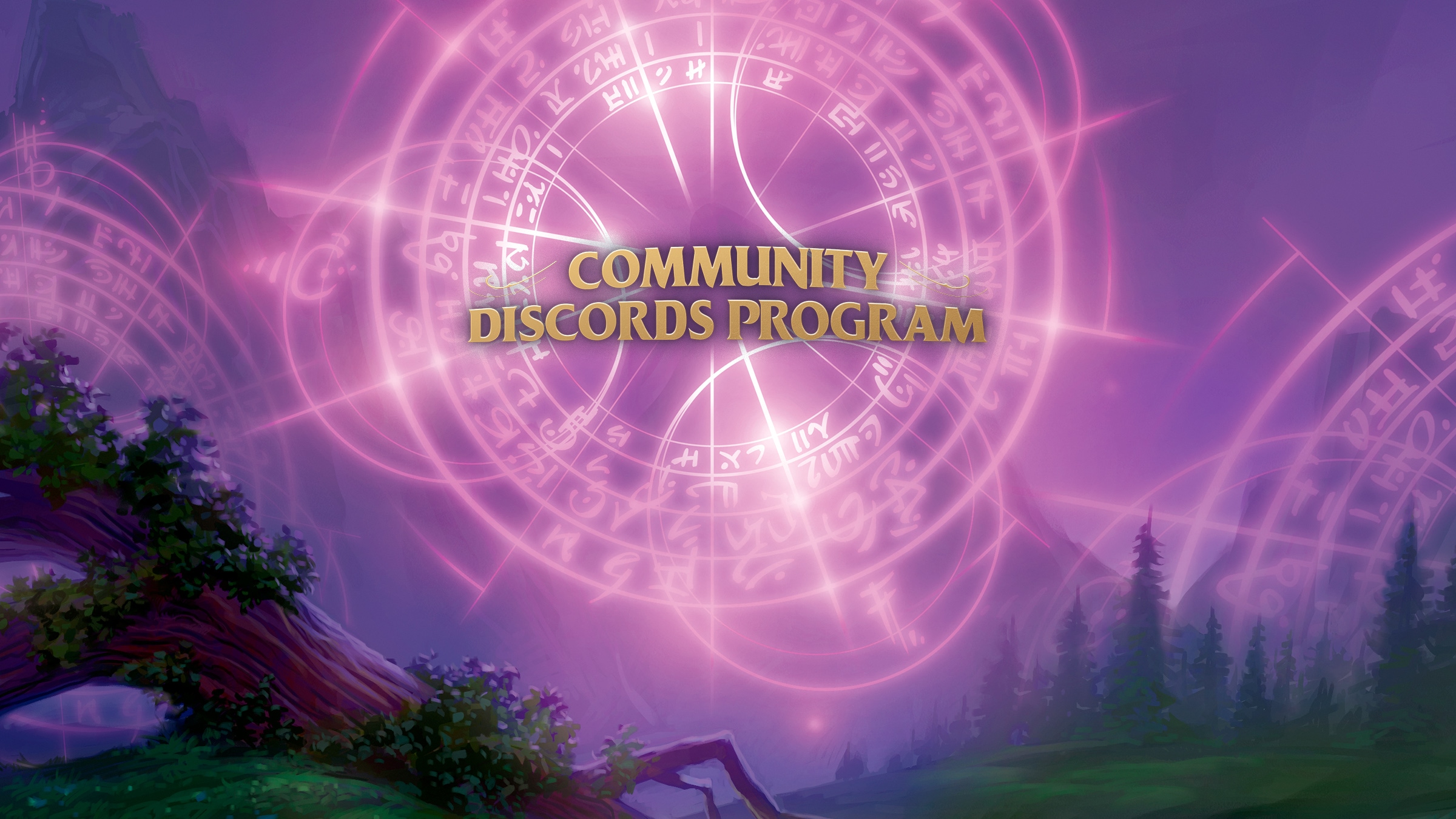 Celebrate the Feast of Winter Veil with the Community Discords Program