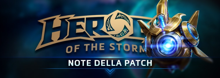 Note della patch di Heroes of the Storm - 15 marzo 2016