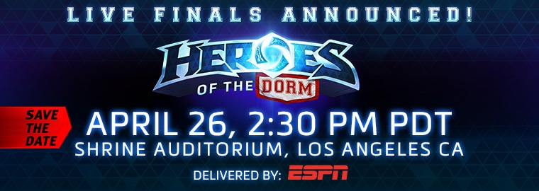 Heroes of the Dorm: Grand Finals Event Details