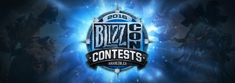 Победители конкурсов BlizzCon 2016