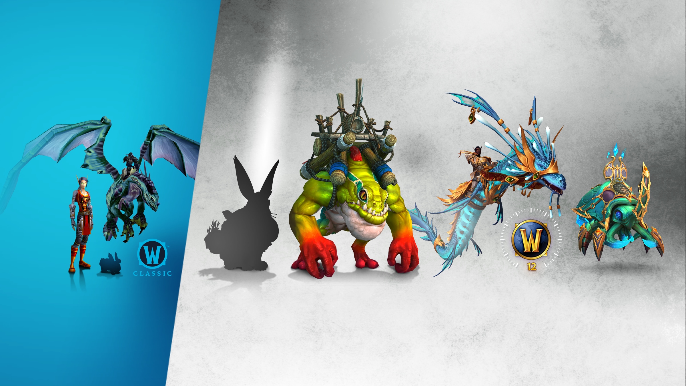 Jetzt auf ein 12-monatiges World of Warcraft® Abonnement aufwerten für mehr Extras!