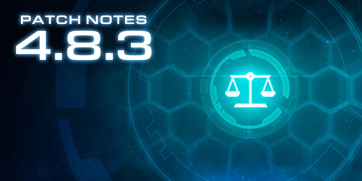 StarCraft II 4.8.3 Patch Notes