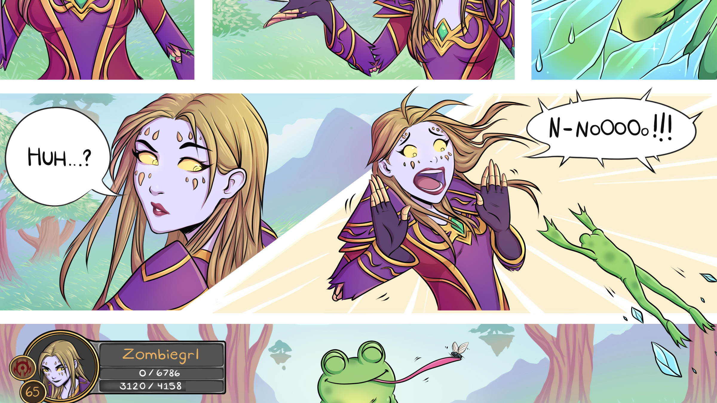 Death by Frog: Your WoW Stories told in Comics