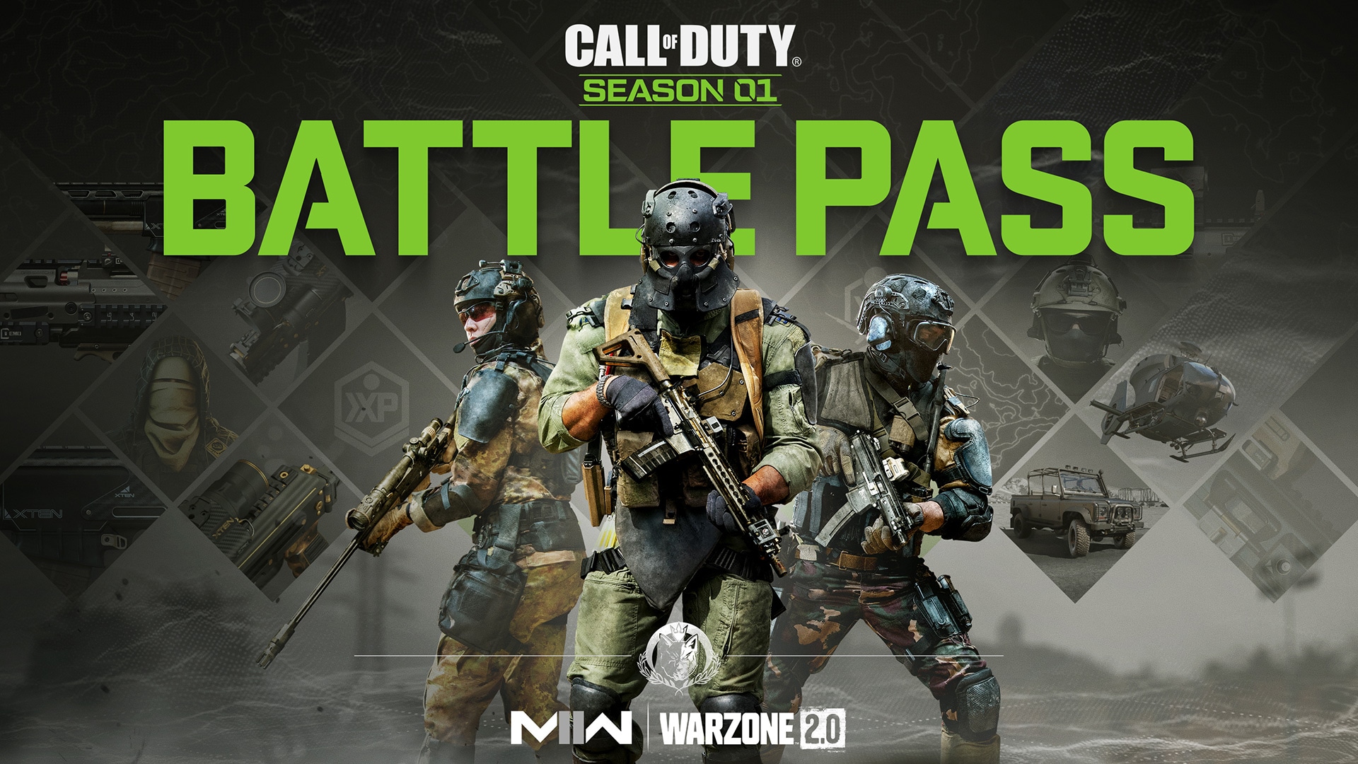 Novo sistema de Passe de Batalha da 1ª Temporada de Call of Duty: Modern Warfare II e Warzone 2.0