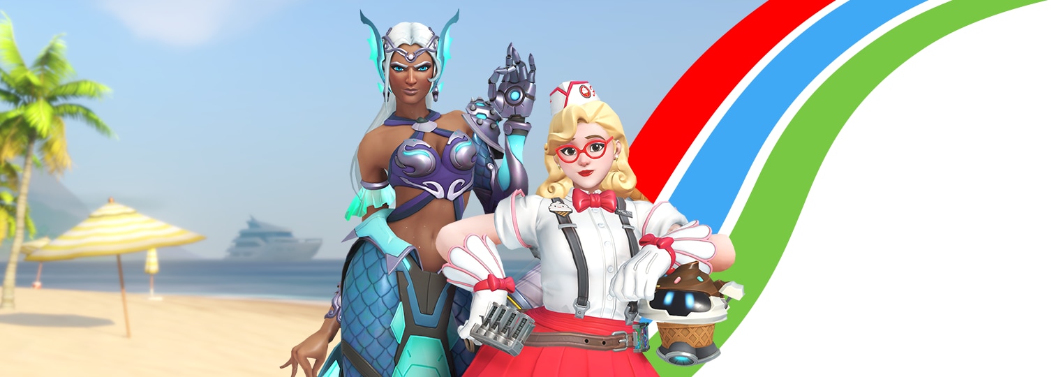 Mergulhe de cabeça e curta a volta dos Jogos de Verão de Overwatch!