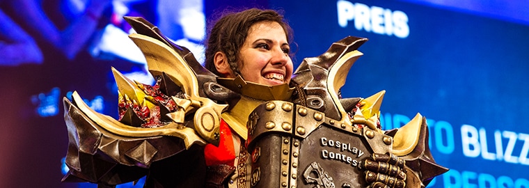 Blizzards Tanz- und Cosplaywettbewerbe auf der gamescom 2018