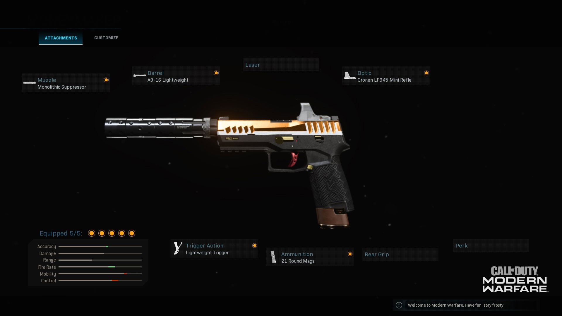Create the Ultimate Weapon in Gunsmith Customs, Now Live in Modern Warfare®