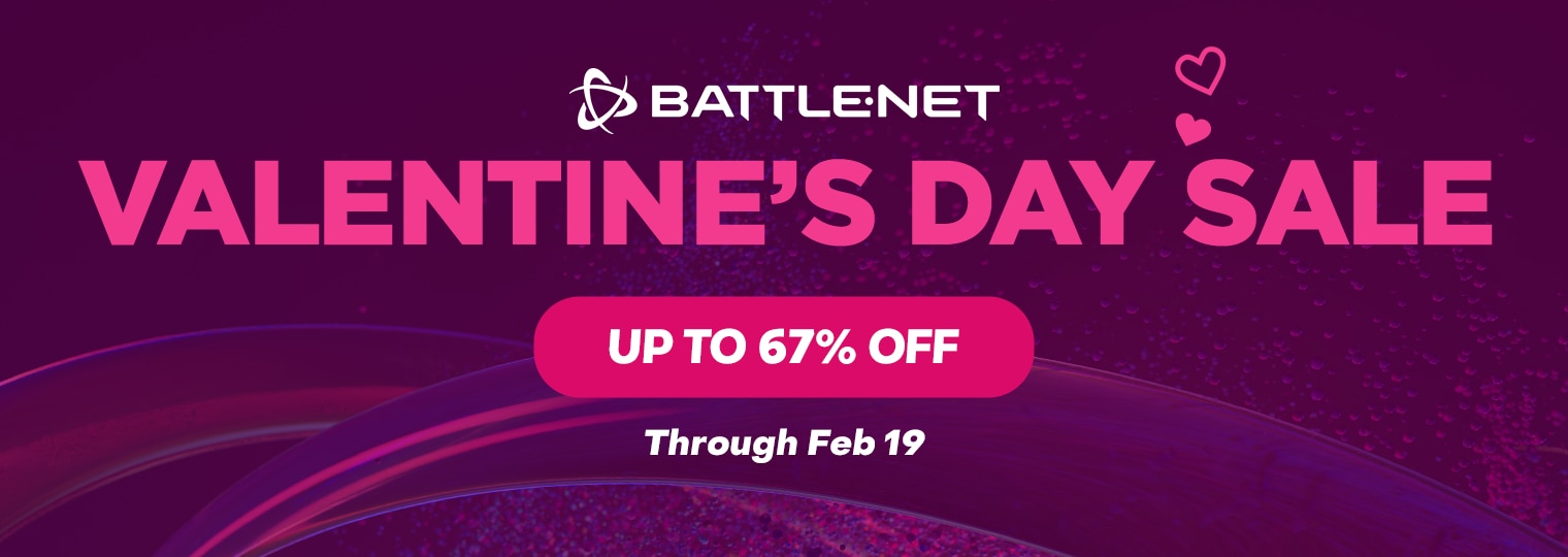 The Battle.net Valentine’s Day Sale is now live!