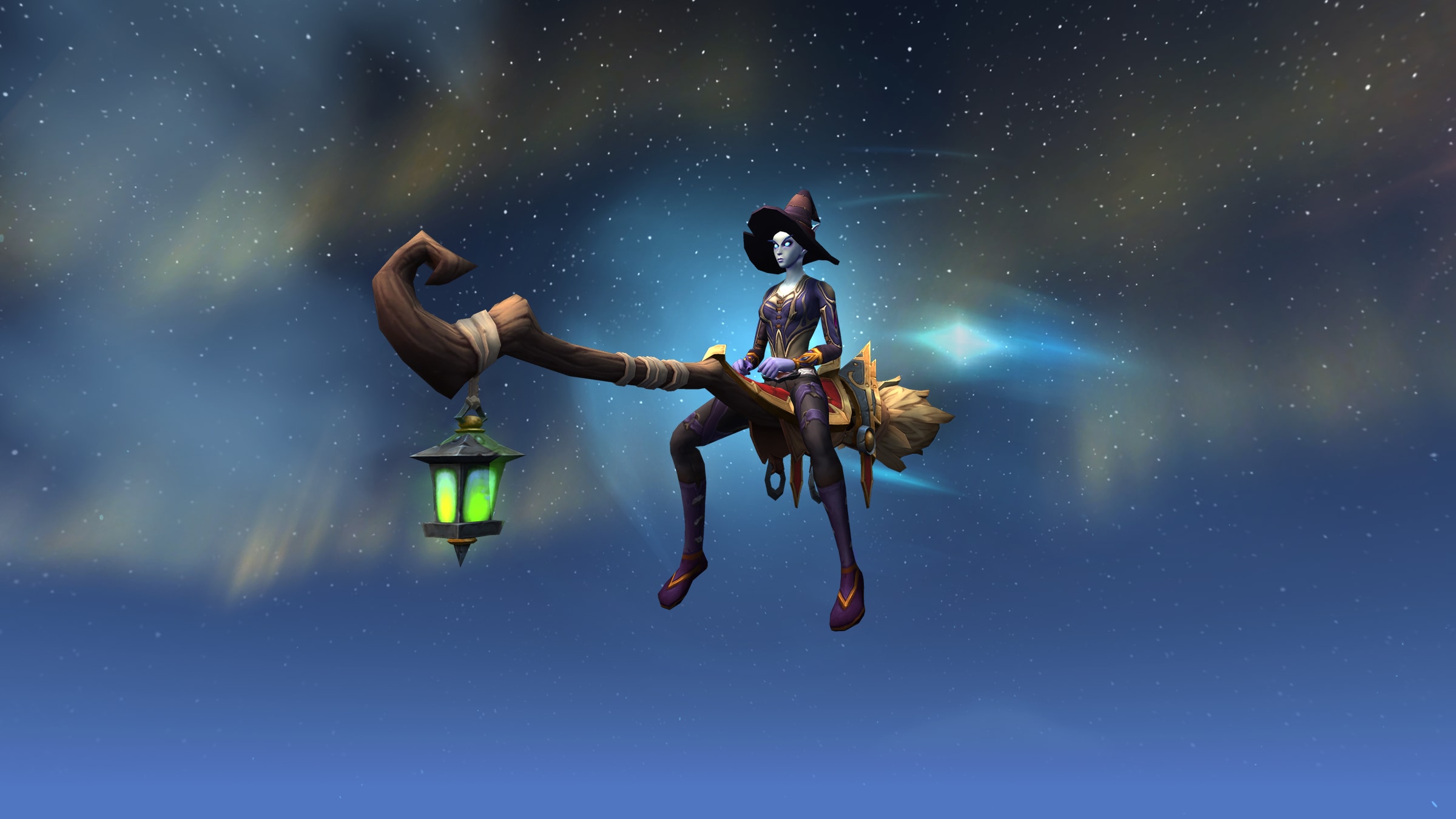 Sweep Across Azeroth Astride Eve’s Ghastly Rider in World of Warcraft