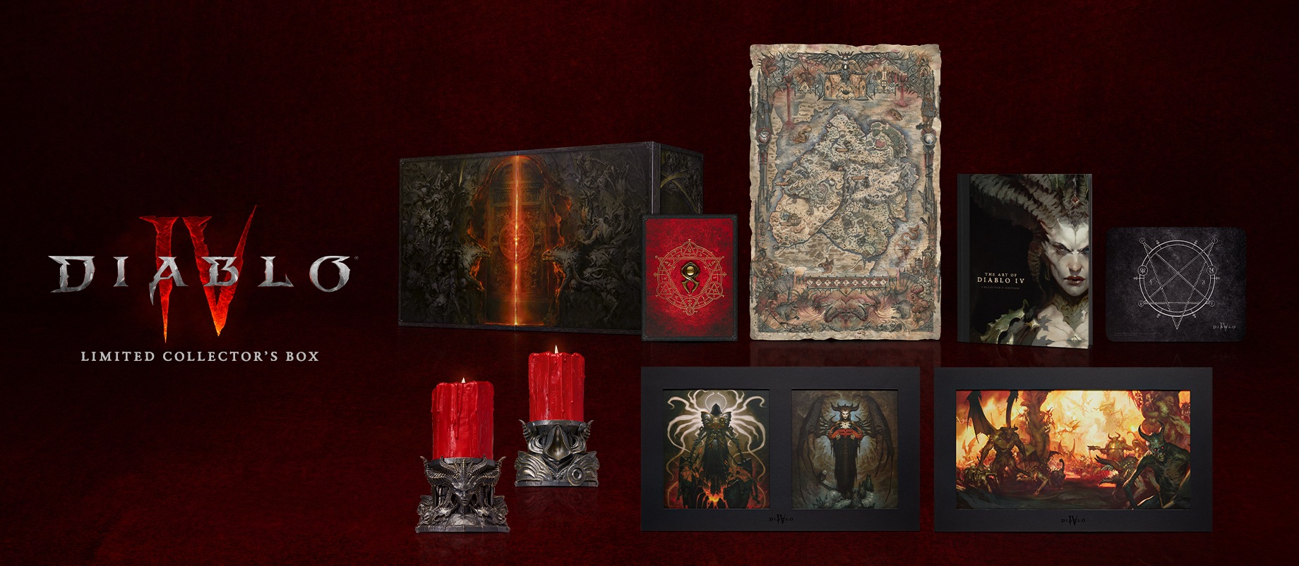 Diablo IV Collector's Box Limited Edition (2023) – Brand New & Sealed (Game NOT Included)