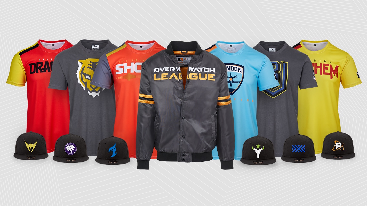 overwatch league new jerseys