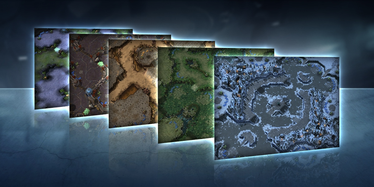 New Ladder Maps for 2018 Season 1