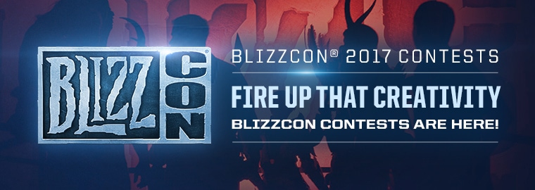 Che le iscrizioni ai concorsi della BlizzCon 2017 abbiano inizio!