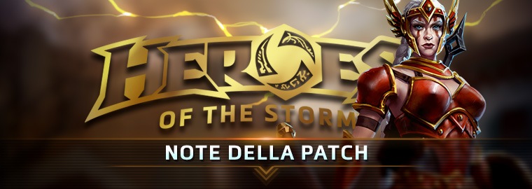 Note della patch di Heroes of the Storm - 4 aprile 2017