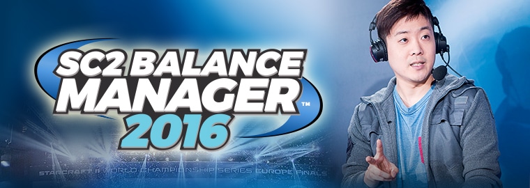 스타크래프트 II 밸런스 매니저 2016