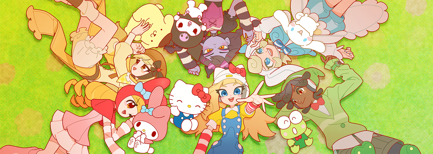 우정, 근데 이제 영웅을 곁들인 오버워치 x 헬로키티와 친구들