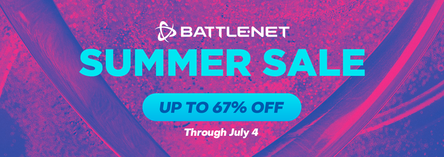 The Battle.net Summer Sale is now live!