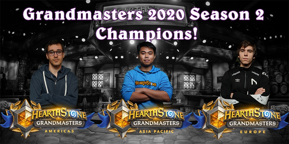 Grandmasters 2020 Season 2 Champions Are Heading to the World Championship!