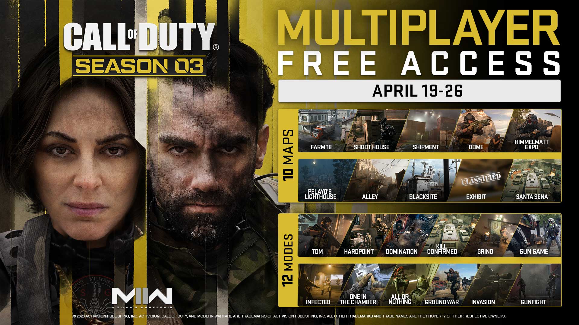 Call of Duty®: Modern Warfare® II Five-Day Free Access