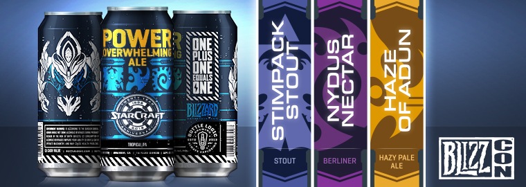BlizzCon® and Bottle Logic Beer: a StarCraft® Love Story
