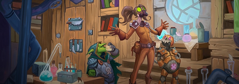 Hearthstone Digital Comic - Dr. Boom: Lowering the Boom