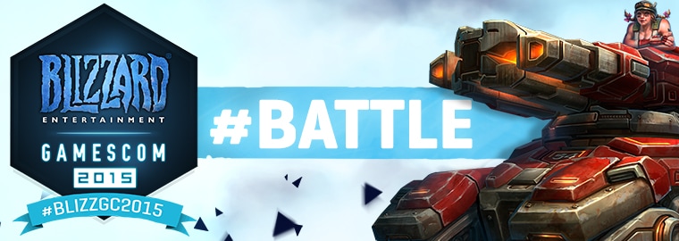 Il tema del concorso #BlizzGC2015 di questa settimana: #Battle