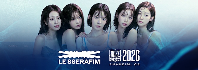 LE SSERAFIM выступят на церемонии закрытия BlizzCon 2026