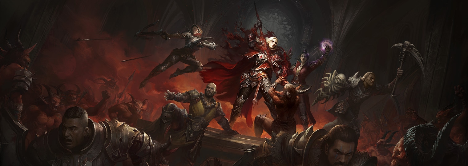 Покорите «Багровое измерение», играя рыцарем крови! — Diablo Immortal —  Новости Blizzard