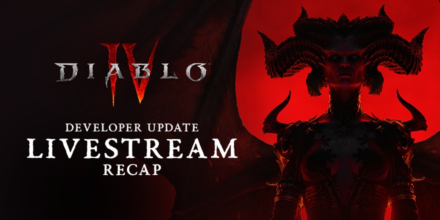 Zanurzcie się w morze informacji z transmisji z informacjami od twórców Diablo IV