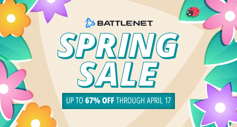It's game on with the Battle.net Spring Sale! — Battle.net — Blizzard News