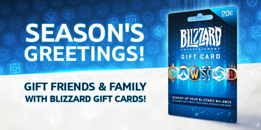 Howto redeem Blizzard Entertainment Gift Card?