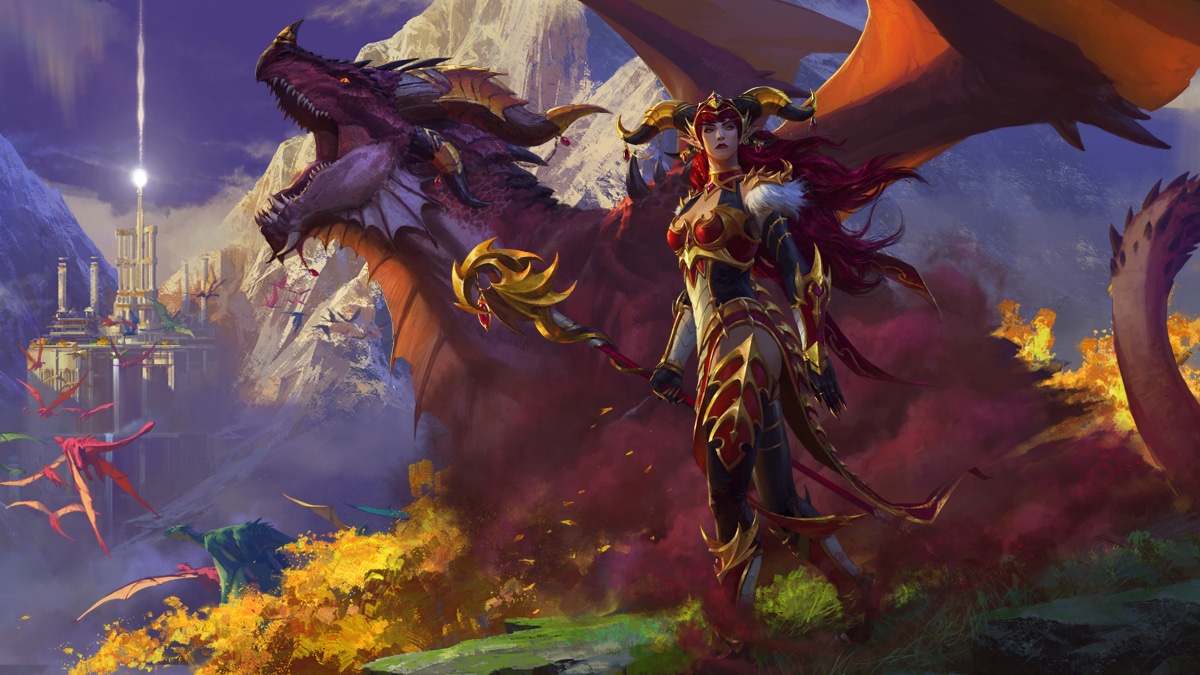 Wow Dragonflight новая раса