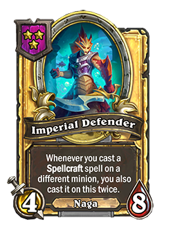 Imperial Defender Golden