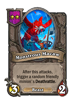 Monstrous Macaw old tier 2