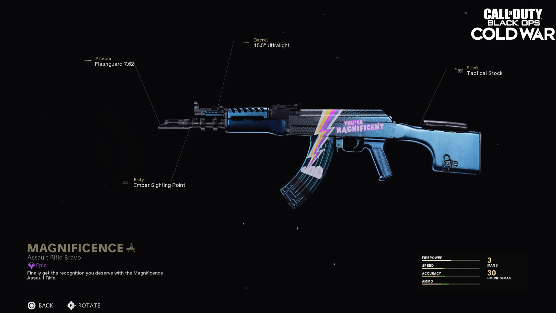 Magnificence Assault Rifle