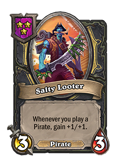 Salty Looter Battlegrounds Minion + Art