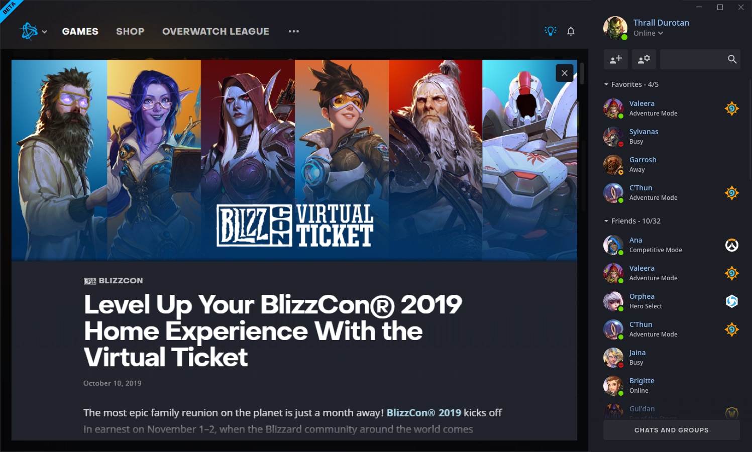 Welcome to the New Battle.net! — All News — Blizzard News