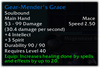 Gear-Mender's Grace