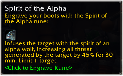 Spirit of the Alpha