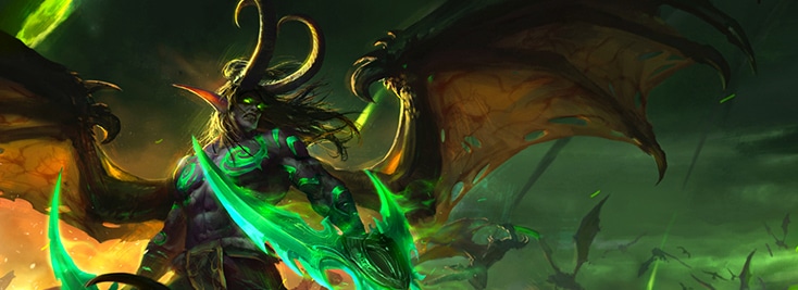 Second Place - “Illidan Stormrage” by Wang Qichao aka Gothic Q