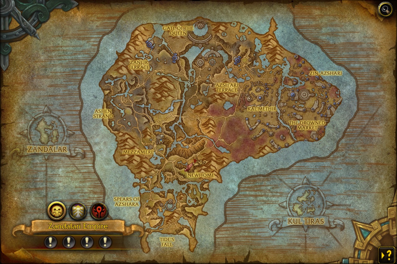 Blizzard Preview Nazjatar Visitor s Guide