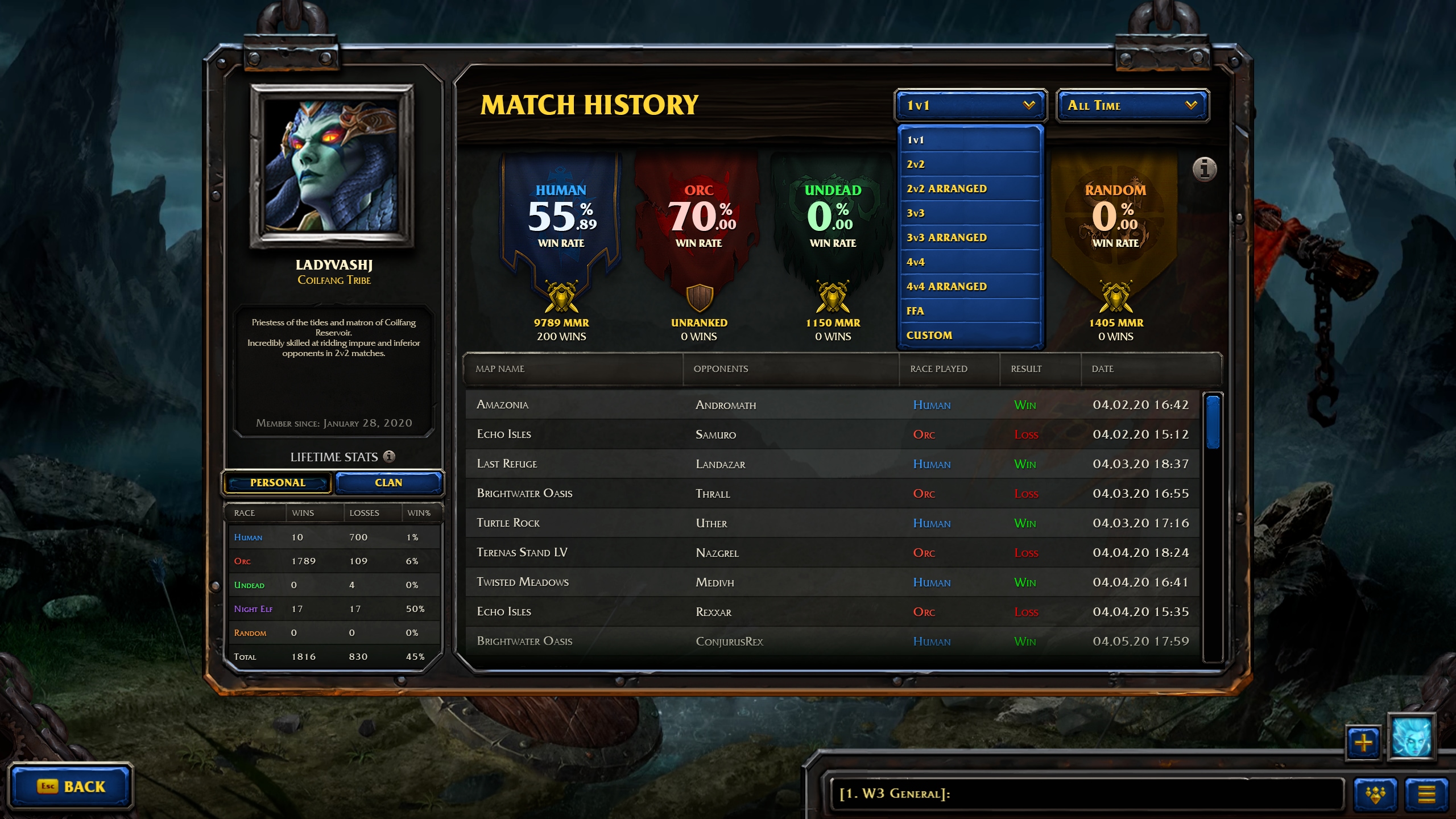 In warcraft my mmr how do check 3? i 