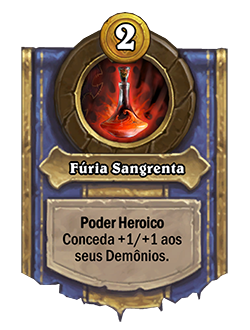 Card Fúria Sangrenta - Antes