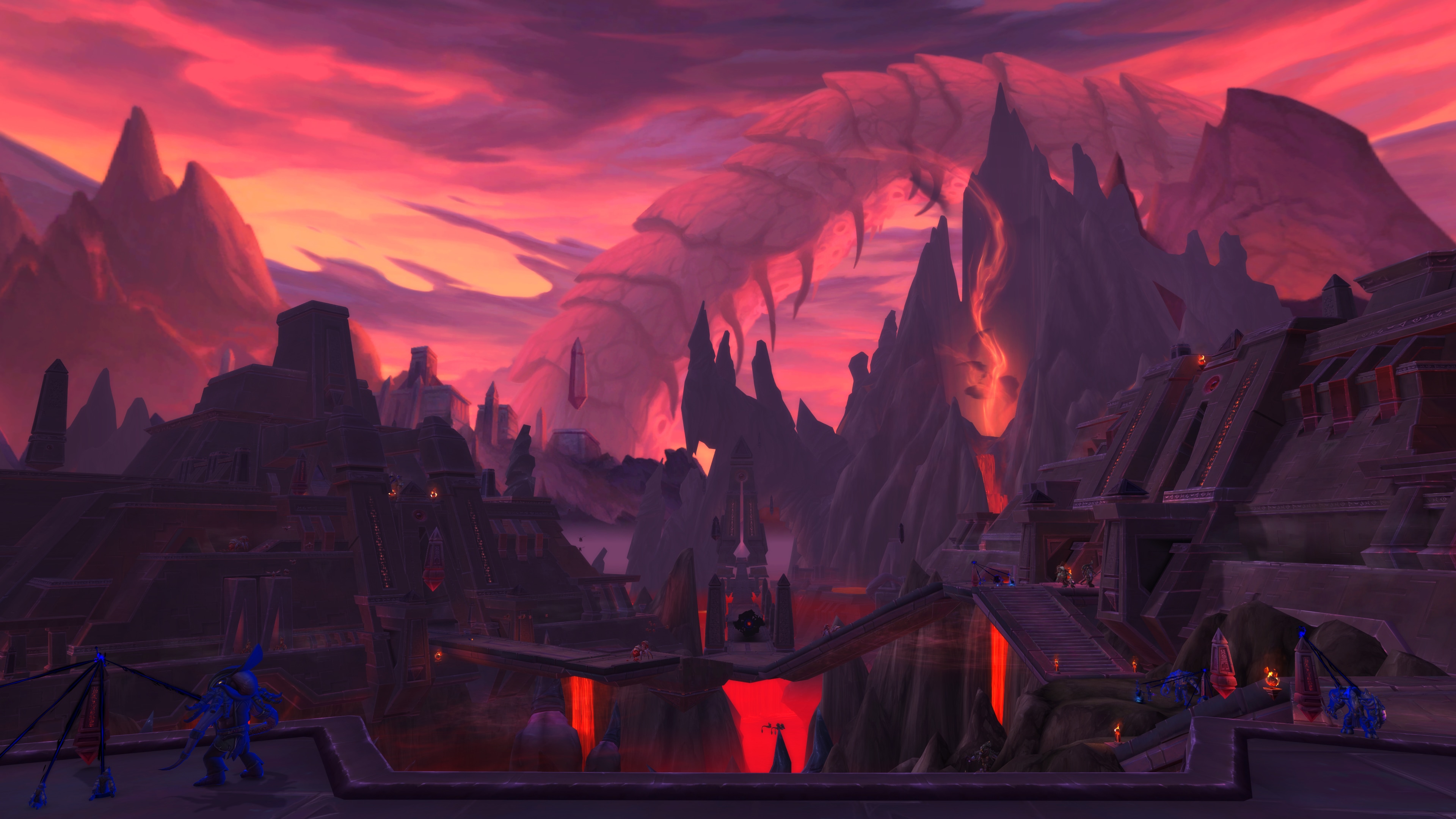 new battle for azeroth and shadowlands 4k digital backgrounds available wowhead news