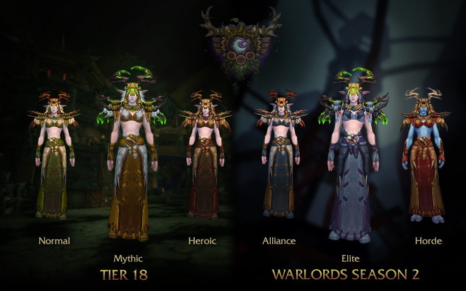 tier 18 armor sets