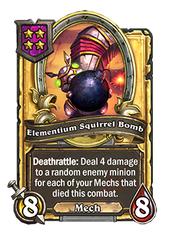 Elementium Squirrel Bomb Golden